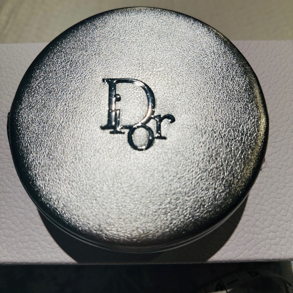 Dior Metallic Silver jewelry box